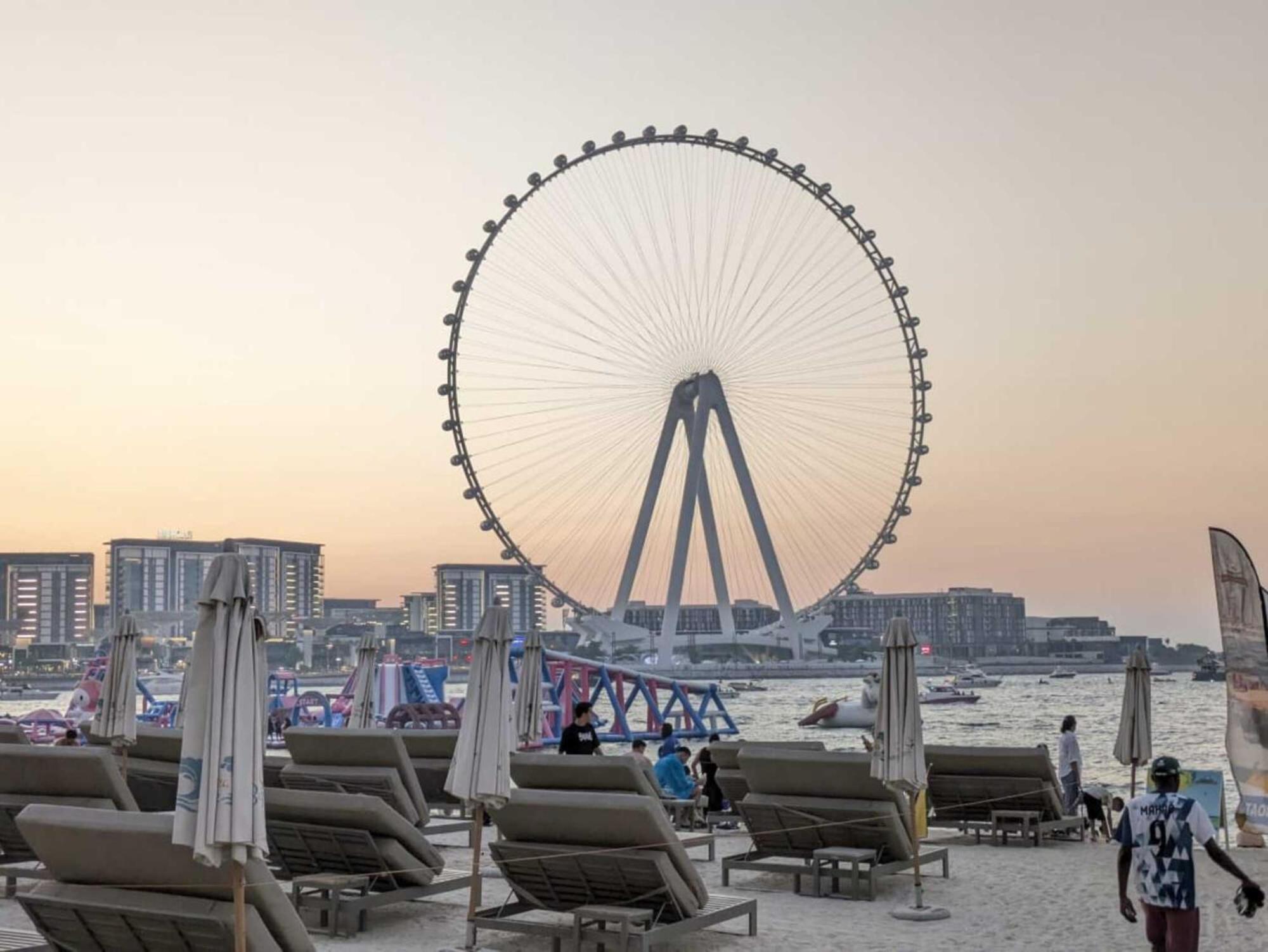 Ahlan New Horizon Marina Beach Jbr Dubai Exterior foto