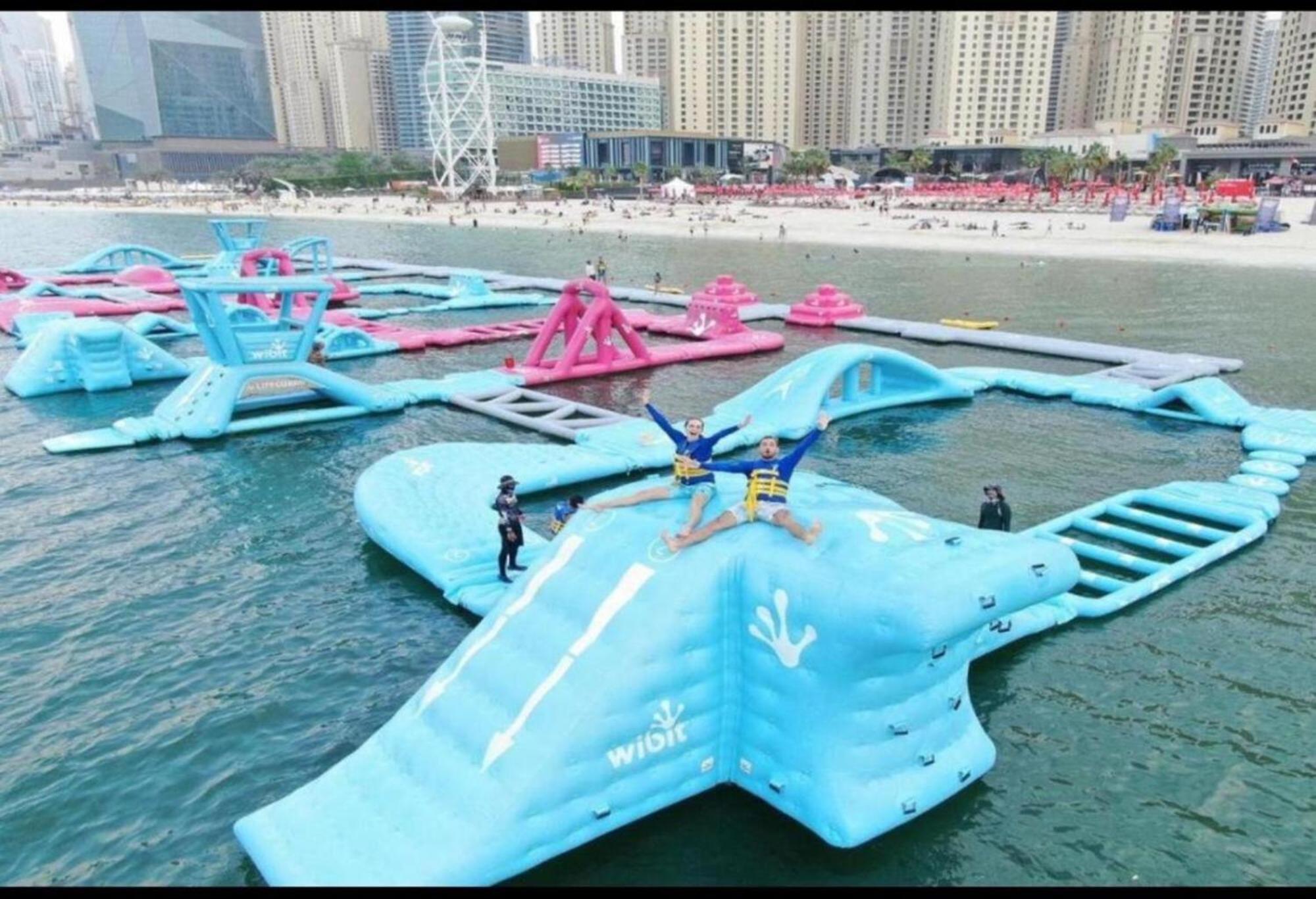 Ahlan New Horizon Marina Beach Jbr Dubai Exterior foto