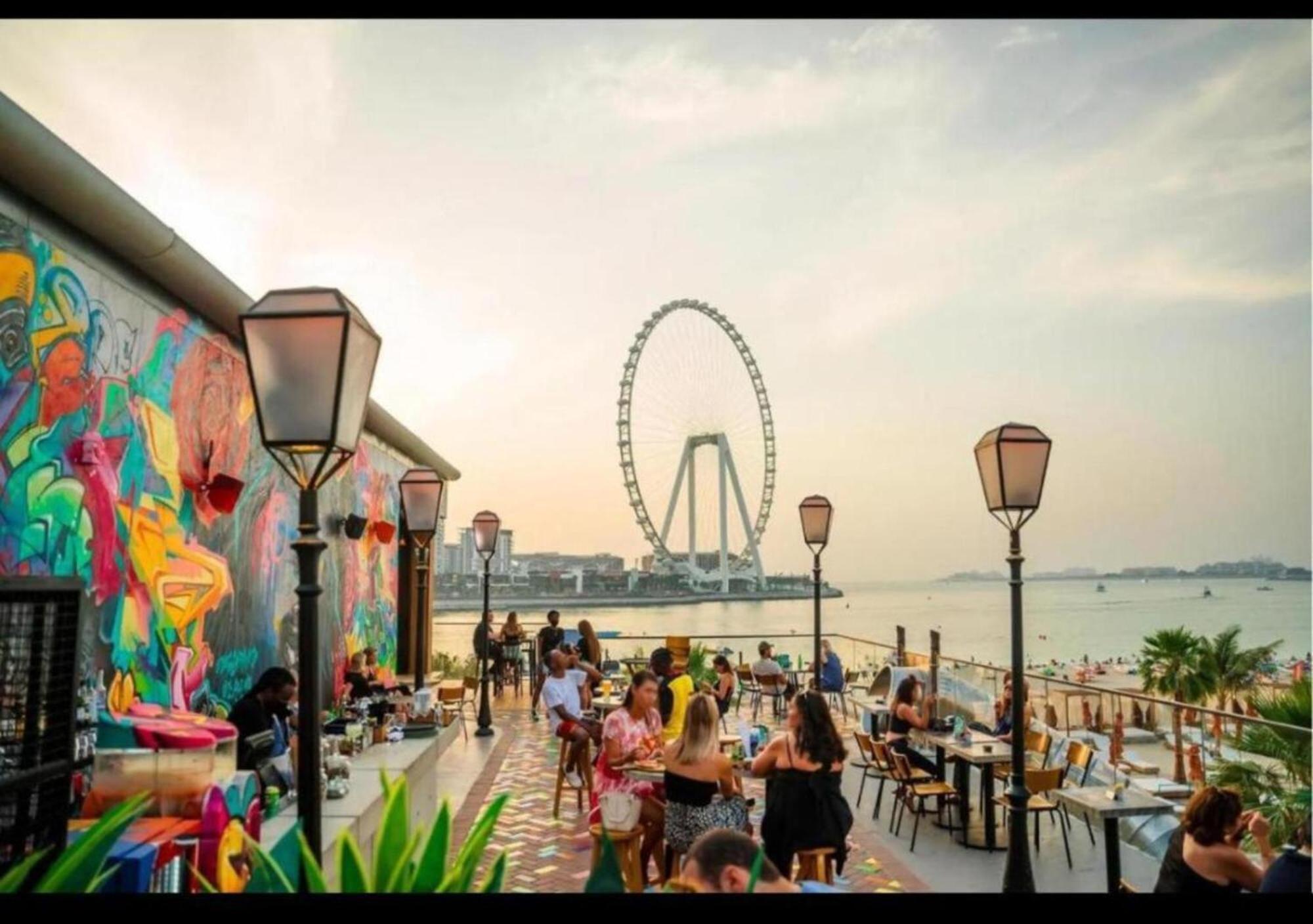 Ahlan New Horizon Marina Beach Jbr Dubai Exterior foto