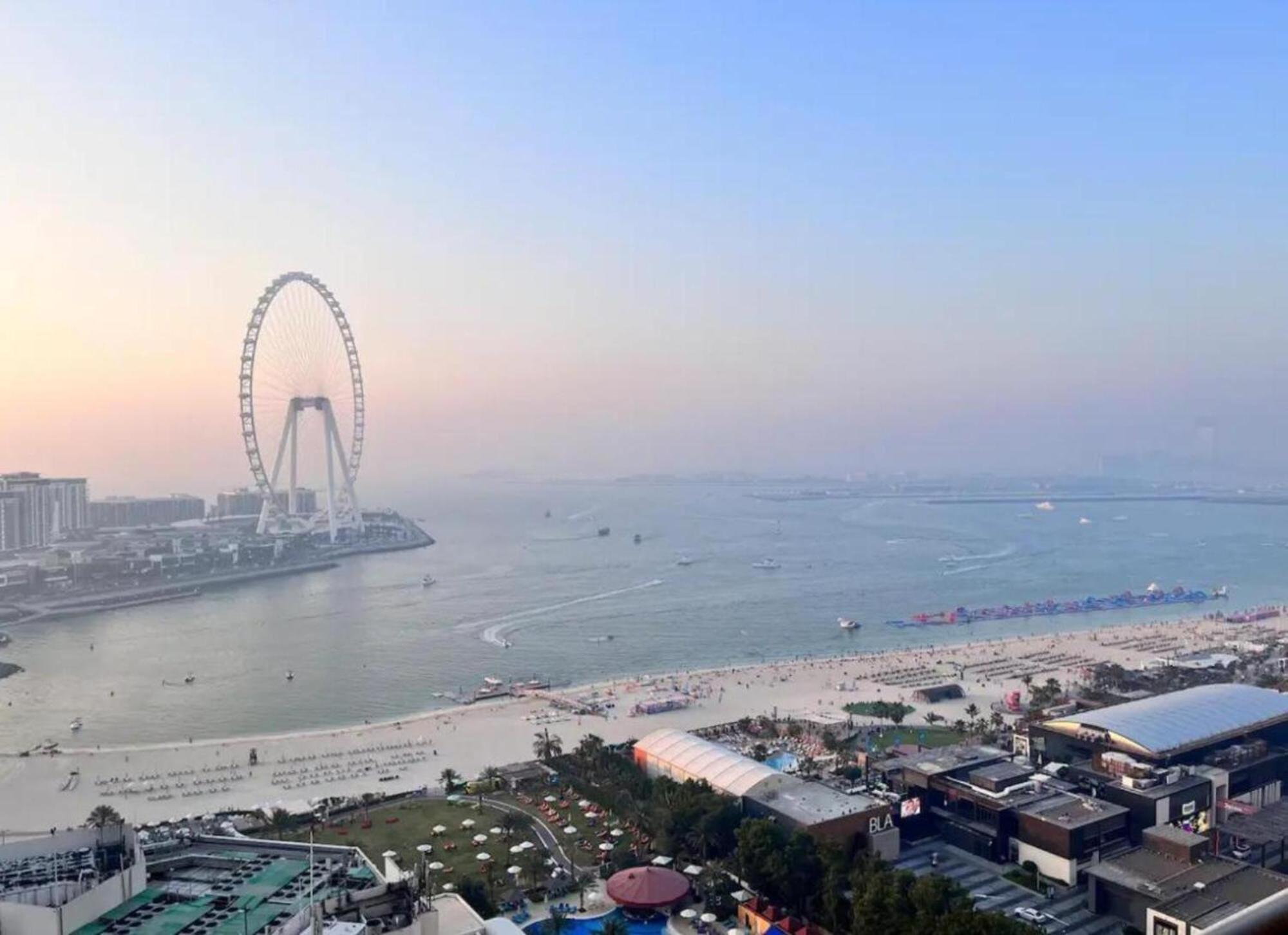 Ahlan New Horizon Marina Beach Jbr Dubai Exterior foto
